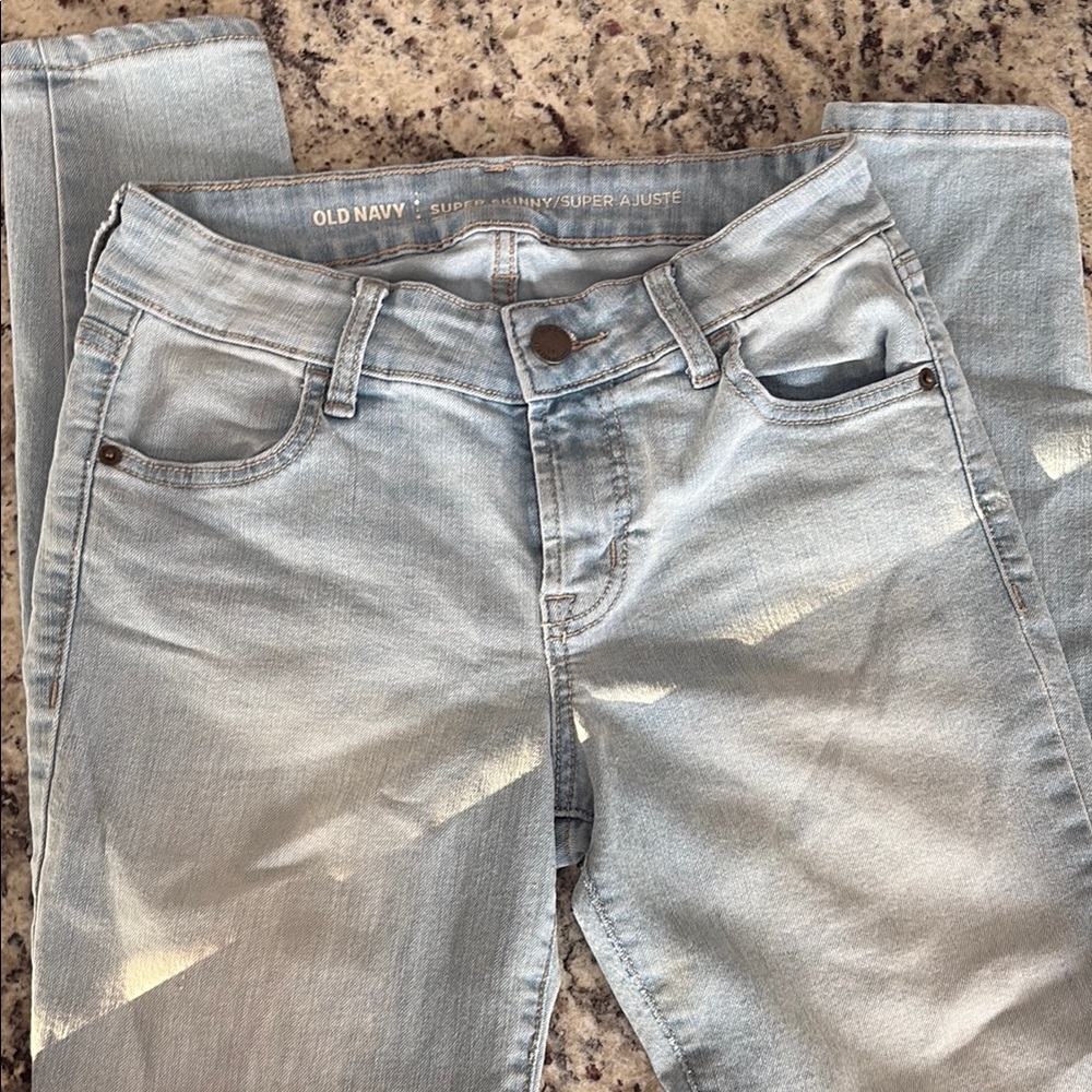 Old Navy Blue Skinny Jeans with Soft Denim